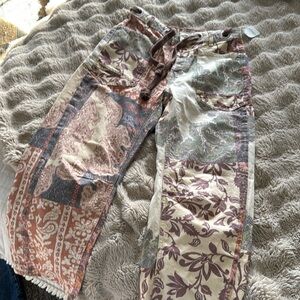 NWT FREE PEOPLE MOXIE PAISLEY SZ 26